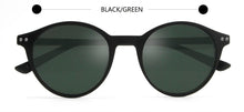 Load image into Gallery viewer, Vintage Round Optical Glasses Frame With Magnetic Clip On Sunglasses Polarized Women Men Tr90 Eyewear Oculos De Grau Masculino
