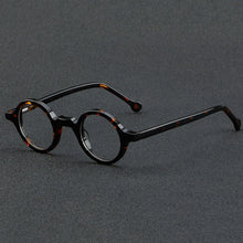 Load image into Gallery viewer, Vintage Round Punk Acetate Optical Glasses Frames Men Handmade High-Grade Spring Leg Glasses Women Punk Eyeglasses