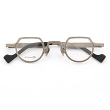 Load image into Gallery viewer, Vintage Round Pure Titanium  Eyeglasses Frames  Men Women Optical Glasses Frame  Retro Premium Prescription Eyeglass Frames