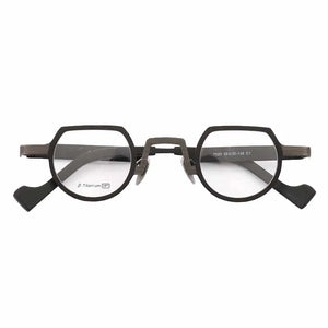 Vintage Round Pure Titanium  Eyeglasses Frames  Men Women Optical Glasses Frame  Retro Premium Prescription Eyeglass Frames