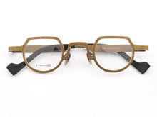 Load image into Gallery viewer, Vintage Round Pure Titanium  Eyeglasses Frames  Men Women Optical Glasses Frame  Retro Premium Prescription Eyeglass Frames