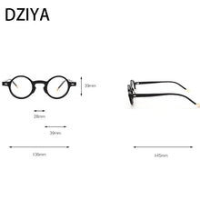 Load image into Gallery viewer, Vintage Small Frame Round Acetate Glasses Frame Men Myopia Optical Eyeglasses Frame Women Brand Eyewear 60733