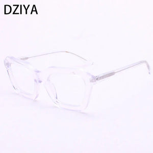 Vintage Square Acetate Glasses Frame Men Myopia Optical Prescription Eyeglasses Frame Women Leopard Eyewear 60688