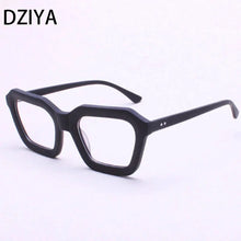 Load image into Gallery viewer, Vintage Square Acetate Glasses Frame Men Myopia Optical Prescription Eyeglasses Frame Women Leopard Eyewear 60688