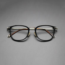 Load image into Gallery viewer, Vintage Square Acetate Glasses Frame Men Prescription Myopia Optical Eyeglasses Frame Women Male  Luxury Titanium Leg Eyewear