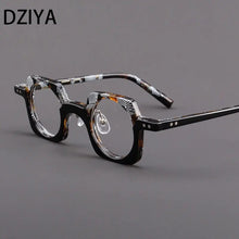 Load image into Gallery viewer, Vintage Square Acetate Glasses Frames Women Mens   Punk Optical Glasses Frames 60312
