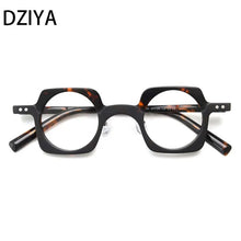 Load image into Gallery viewer, Vintage Square Acetate Glasses Frames Women Mens   Punk Optical Glasses Frames 60312