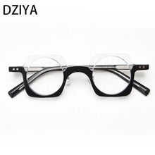 Load image into Gallery viewer, Vintage Square Acetate Glasses Frames Women Mens   Punk Optical Glasses Frames 60312