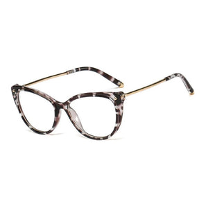 Vintage Square Transparent Glasses Women Men Luxury Brand Leopard Frame Glasses Prescription Myopia Optical Spectacles Frame