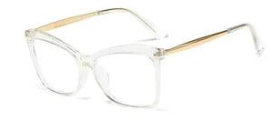 Vintage Square Transparent Glasses Women Men Luxury Brand Leopard Frame Glasses Prescription Myopia Optical Spectacles Frame