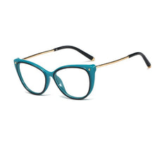 Load image into Gallery viewer, Vintage Square Transparent Glasses Women Men Luxury Brand Leopard Frame Glasses Prescription Myopia Optical Spectacles Frame