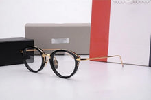 Load image into Gallery viewer, Vintage TB011 Alloy Round frames unisex eyeglasses frames eyewear TB-011 prescription Glasses Frame for women men with logo