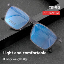 Load image into Gallery viewer, Vintage TR90 Titanium Eyeglasses Frame Men Square Myopia Prescription Glasses Women Retro Optical Glasses Frame Eyewear