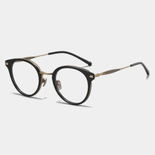 Load image into Gallery viewer, Vintage Titanium Acetate Glasses Frame Men    Round Myopia Prescription Eyeglasses Frame Women Retro Luxury Brand Eyewear
