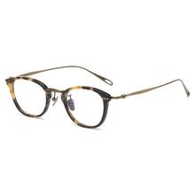 Load image into Gallery viewer, Vintage Titanium Acetate Glasses Frame Men Square Prescription Myopia Eyeglasses Frame Women  Retro   Brand Spectacles