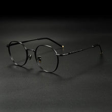 Load image into Gallery viewer, Vintage Titanium Eyeglasses Frame Men     Prescription Myopia Optical Glasses Frame Women Retro Japan Luxury Brand Eyewear