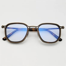 Load image into Gallery viewer, Vintage Titanium Eyeglasses Frame Men Square Myopia Prescription Glasses Women Retro Optical Luxury Brand Glasses Frame Eyewear