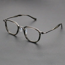 Load image into Gallery viewer, Vintage Titanium Eyeglasses Frame Men Square Myopia Prescription Glasses Women Retro Optical Luxury Brand Glasses Frame Eyewear