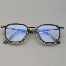 Load image into Gallery viewer, Vintage Titanium Eyeglasses Frame Men Square Myopia Prescription Glasses Women Retro Optical Luxury Brand Glasses Frame Eyewear