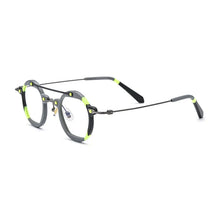 Load image into Gallery viewer, Vintage Titanium Glasses Frame Men Round Myopia Optical Prescription Eyeglasses Frame Women Retro Designer Luxury Brand Eyewear
