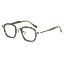 Load image into Gallery viewer, Vintage Titanium Square Optical Eyeglasses Frame Men Women Unisex Full Rim Myopia Glasses Frames Italian Luxury Brand Eyewear