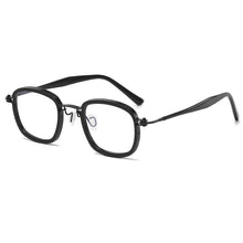 Load image into Gallery viewer, Vintage Titanium Square Optical Eyeglasses Frame Men Women Unisex Full Rim Myopia Glasses Frames Italian Luxury Brand Eyewear
