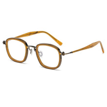 Load image into Gallery viewer, Vintage Titanium Square Optical Eyeglasses Frame Men Women Unisex Full Rim Myopia Glasses Frames Italian Luxury Brand Eyewear