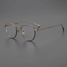 Load image into Gallery viewer, Vintage Ultra Light Pure Titanium Eyeglasses Frame Men Prescription Myopia Glasses Frame Women Japan Retro   Brand Eyewear