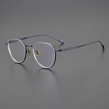 Load image into Gallery viewer, Vintage Ultra Light Pure Titanium Eyeglasses Frame Men Prescription Myopia Glasses Frame Women Japan Retro   Brand Eyewear