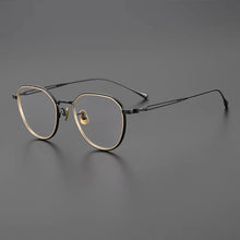 Load image into Gallery viewer, Vintage Ultra Light Pure Titanium Eyeglasses Frame Men Prescription Myopia Glasses Frame Women Japan Retro   Brand Eyewear