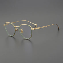 Load image into Gallery viewer, Vintage Ultra Light Pure Titanium Eyeglasses Frame Men Prescription Myopia Glasses Frame Women Japan Retro   Brand Eyewear