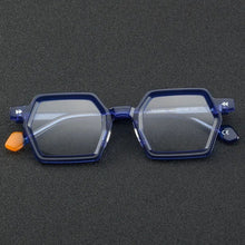 Load image into Gallery viewer, Vintage Women Men Artsy Hexagon Glasses High-end Acetate Spectacles All-match Daily Eyewear for Nearsighted