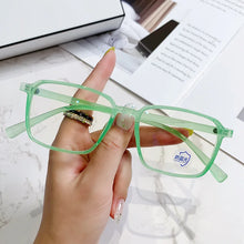 Load image into Gallery viewer, Vintage Women&#39;s Blue Light Blocking Eyeglasses Ladies   Square Short-sighted Computer Glasses Unisex Prescription Glasses