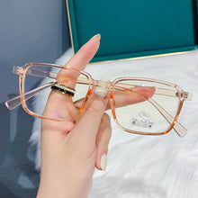 Load image into Gallery viewer, Vintage Women&#39;s Blue Light Blocking Eyeglasses Ladies   Square Short-sighted Computer Glasses Unisex Prescription Glasses