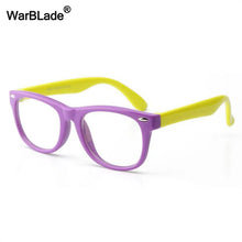 Load image into Gallery viewer, WarBLade Silicone Flexible Kids Eyeglasses Frame TR90 Child Glasses Unbreakable Safe Boys Girl Optic Myopia Glasses Frames Oculo