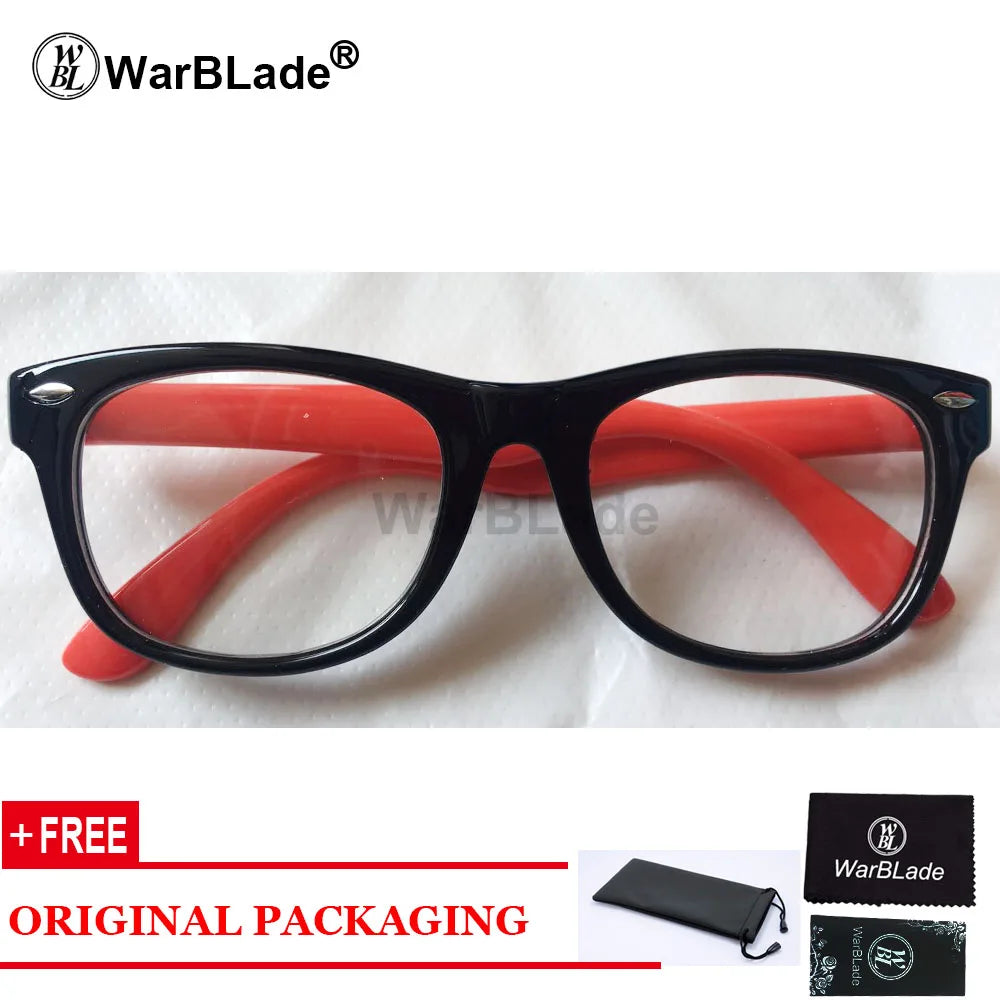 WarBLade Silicone Flexible Kids Eyeglasses Frame TR90 Child Glasses Unbreakable Safe Boys Girl Optic Myopia Glasses Frames Oculo
