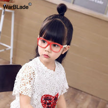 Load image into Gallery viewer, WarBLade Silicone Flexible Kids Eyeglasses Frame TR90 Child Glasses Unbreakable Safe Boys Girl Optic Myopia Glasses Frames Oculo