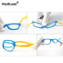 Load image into Gallery viewer, WarBLade TR90 Flexible Kids Eyeglasses Frame Glasses For Child Boys Girls Degree Myopia Optical Frames With Lanyard Square 2020