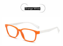 Load image into Gallery viewer, WarBLade TR90 Flexible Kids Eyeglasses Frame Glasses For Child Boys Girls Degree Myopia Optical Frames With Lanyard Square 2020