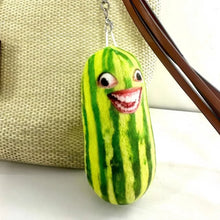 Carica l&#39;immagine nel visualizzatore di Gallery, Watermelon Stick Doll Pendant Funny Toy Stuffed Birthday Gift Key Chains for Women Key Chains Cute Keychain