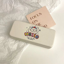 Load image into Gallery viewer, Waterproof Glasses Box Cute Hard Shell PU Leather Spectacle Cases Cartoon Pattern Eyeglass Case Women