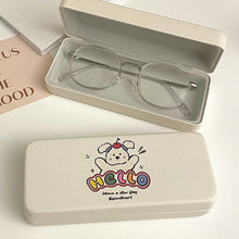 Load image into Gallery viewer, Waterproof Glasses Box Cute Hard Shell PU Leather Spectacle Cases Cartoon Pattern Eyeglass Case Women