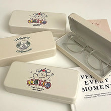 Load image into Gallery viewer, Waterproof Glasses Box Cute Hard Shell PU Leather Spectacle Cases Cartoon Pattern Eyeglass Case Women