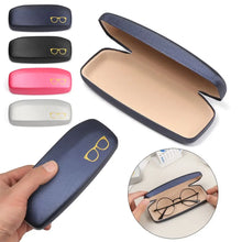 Load image into Gallery viewer, Waterproof Steel Leather Portable Reading Glasses Box Spectacle Cases Eyeglass Case Glasses Case