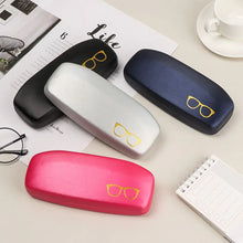 Load image into Gallery viewer, Waterproof Steel Leather Portable Reading Glasses Box Spectacle Cases Eyeglass Case Glasses Case