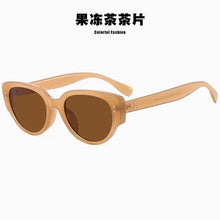 Load image into Gallery viewer, White cat eye sunglasses   ins European and American Spicy Girl Style Photography Advanced