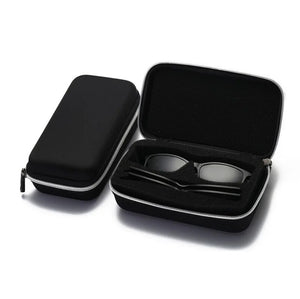 Width-137 Spring hinge 3D lenses eyewear magnetic clip TR myopia glasses frame with clip on three Polarized Sunglasses Goggles