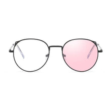 Load image into Gallery viewer, Women Cat Ears Anti Blue Light Photochromic Myopia Glasses Girls Students Finished Sun Automatic Discoloration Myopia Sunglasses