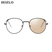 Load image into Gallery viewer, Women Cat Ears Anti Blue Light Photochromic Myopia Glasses Girls Students Finished Sun Automatic Discoloration Myopia Sunglasses