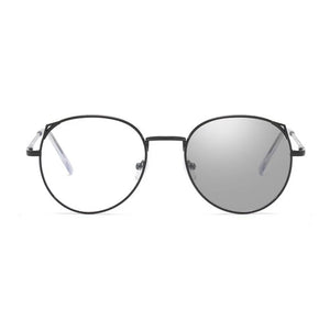 Women Cat Ears Anti Blue Light Photochromic Myopia Glasses Girls Students Finished Sun Automatic Discoloration Myopia Sunglasses